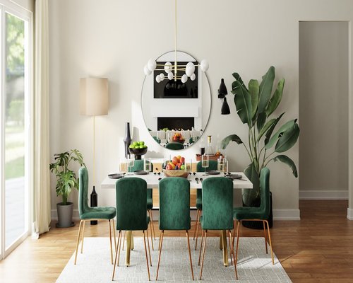 Console and dining setup